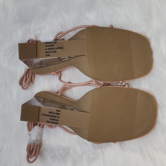 WILD PAIR Santeago Ankle-Tie Dress Sandals, Created for Macy's - Picture 6 of 7